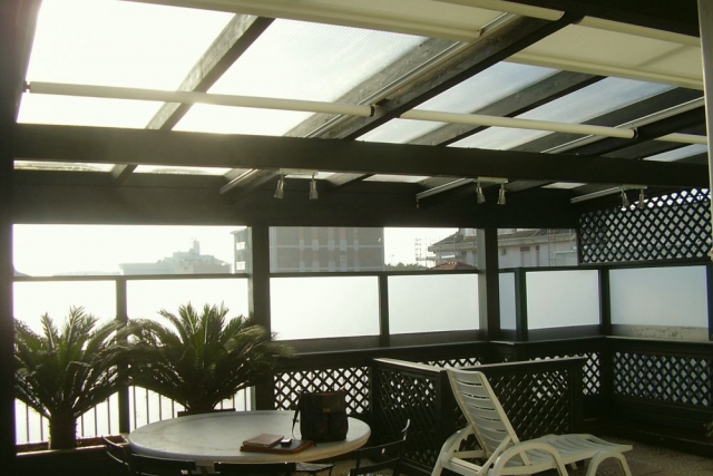 Veranda chiusura terrazzo - VBB Infissi srl Gambettola