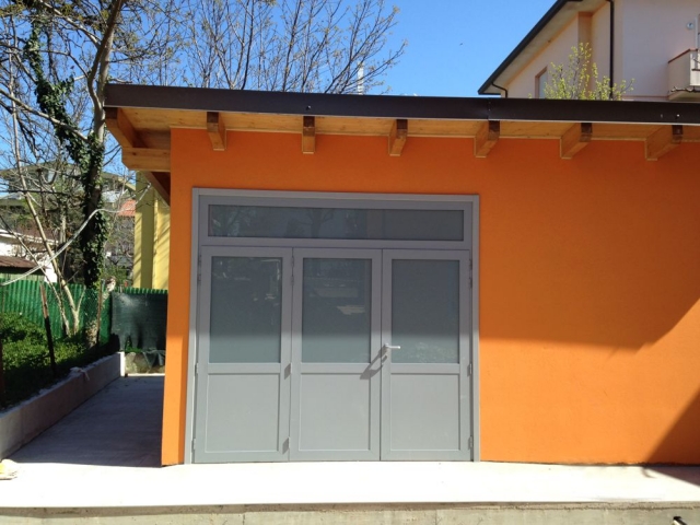 Porta esterna in alluminio - VBB Infissi - Gambettola