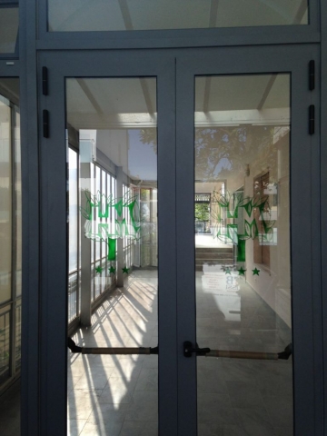 Porta vetrina esterna antipanico - VBB Infissi srl - Gambettola